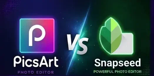 PicsArt vs Snapseed photo editing app comparison